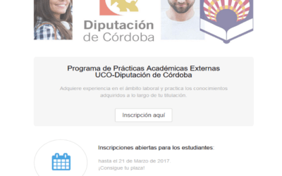 Programa de Prácticas Académicas Externas UCO-Diputación de Córdoba