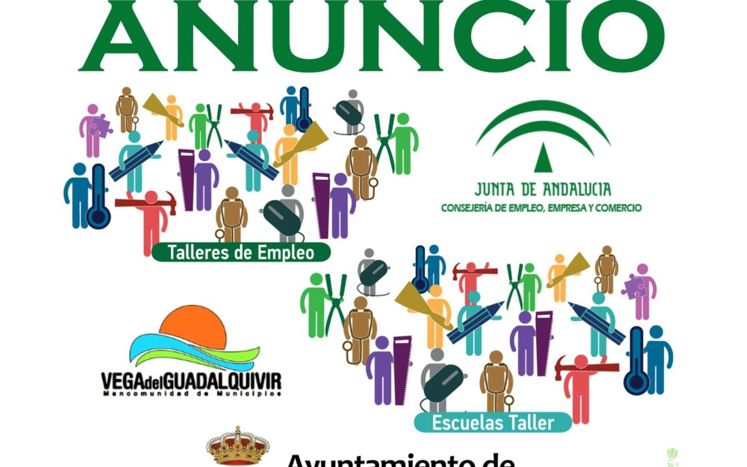 ANUNCIO | PUBLICADOS LISTADOS PROVISIONALES SELECCIONADOS TALLER DE EMPLEO / ESCUELA TALLER 1
