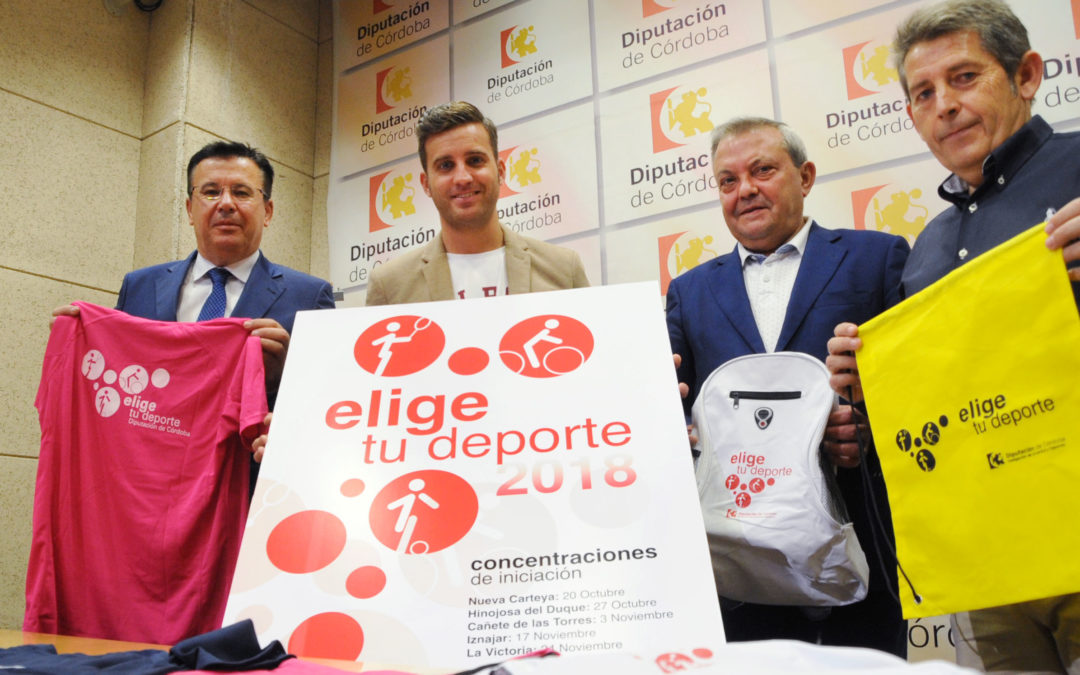 LA VICTORIA SERÁ SEDE DEL PROGRAMA «ELIGE TU DEPORTE» 2018