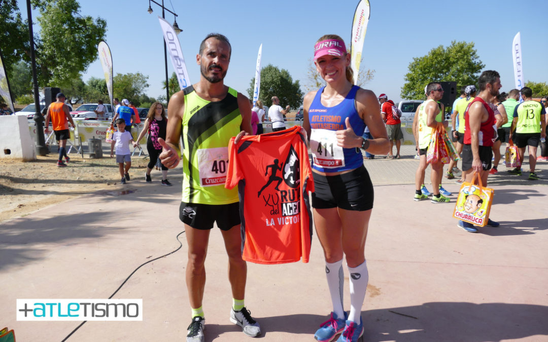 NUEVO TRIUNFO DE PEDRO PABLO CÓRDOBA Y RAQUEL HERNÁNDEZ EN LA XV C.P. «RUTA DEL ACEITE» (+atletismo.com)