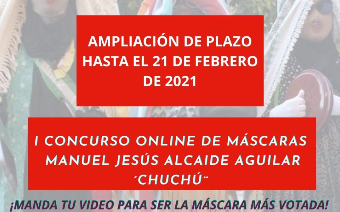 CONCURSO DE MASCARAS MANUEL JESÚS ALCAIDE AGUILAR "CHUCHU" 1