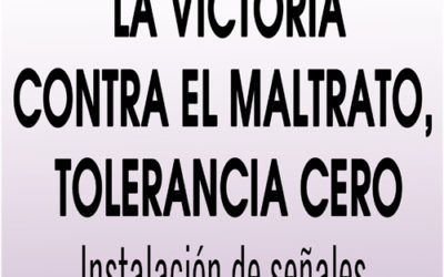 LA VICTORIA: CONTRA EL MALTRATO, TOLERANCIA CERO
