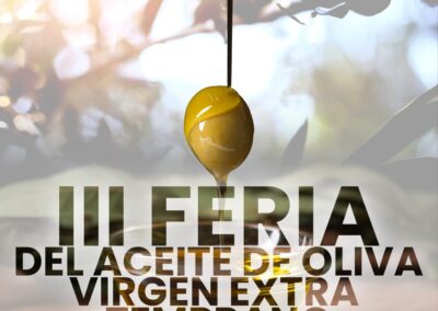 III FERIA DEL ACEITE DE OLIVA VIRGEN EXTRA TEMPRANO