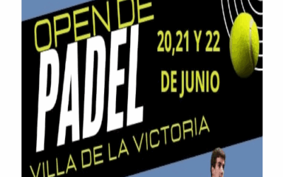 OPEN DE PÁDEL VILLA DE LA VICTORIA